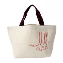 High quality and reuseful waxed canvas shopping bag